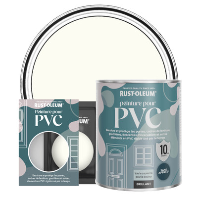 Peinture pour PVC, Finition Brillante - Porcelaine